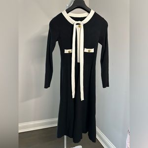 Elegant sweater dress size small